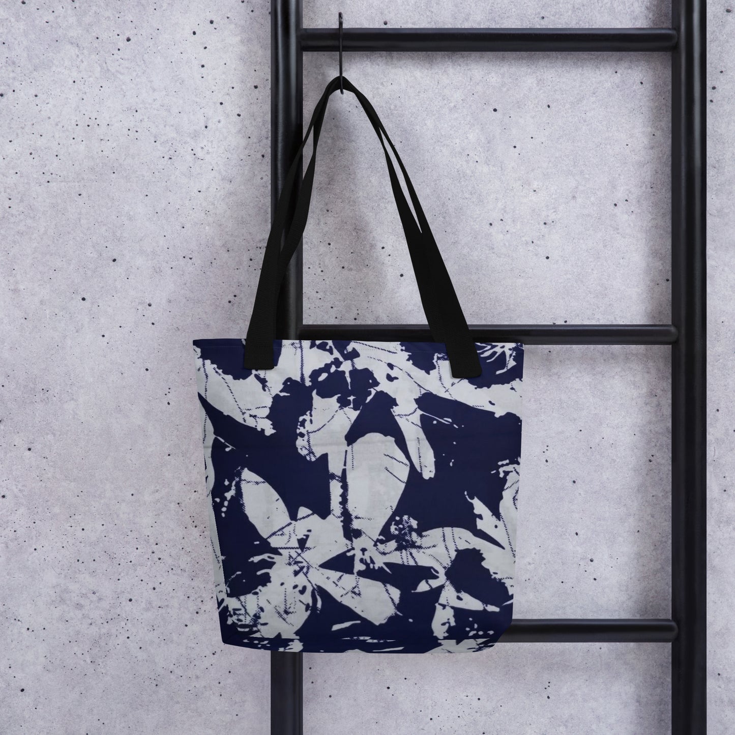 Indigo Print Tote Bag