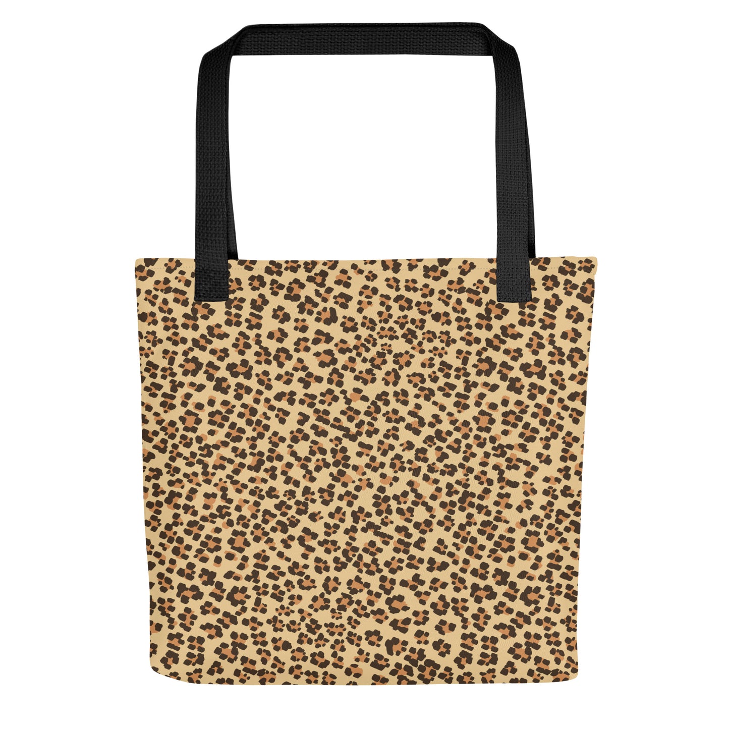 Brown Leopard Tote Bag