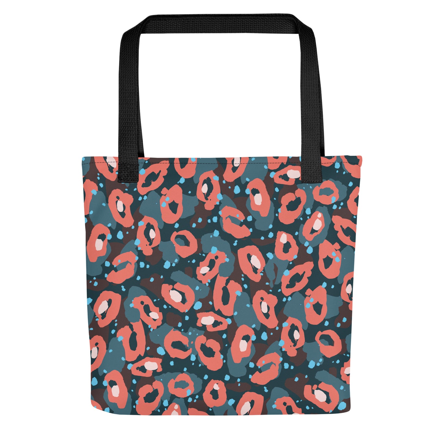 Leopard Speckled Tote Bag