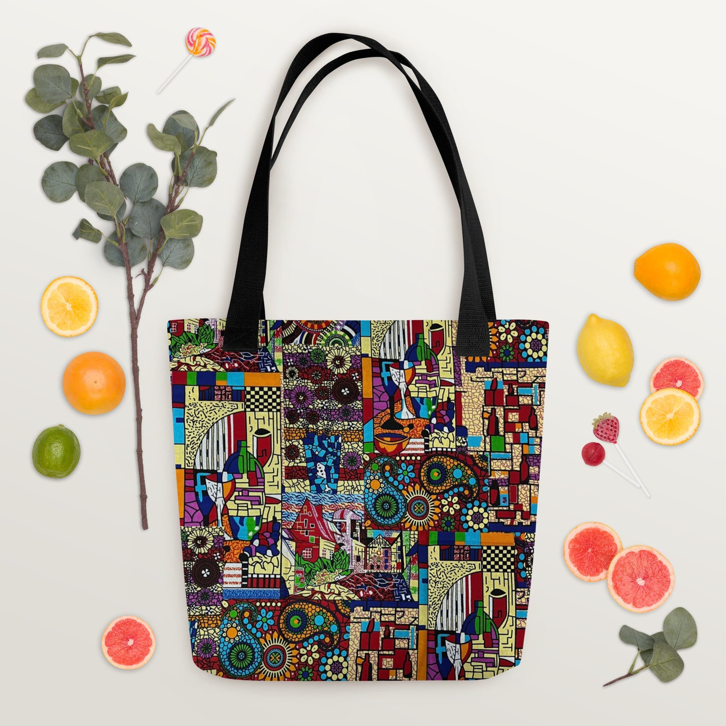 Colourful Artsy Tote Bag