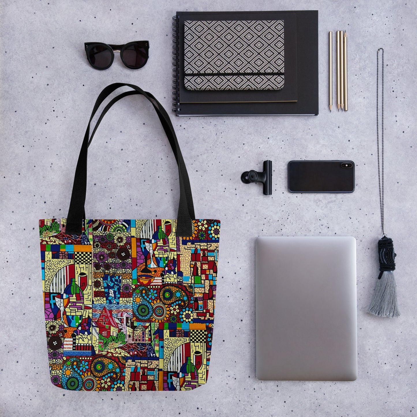 Colourful Artsy Tote Bag