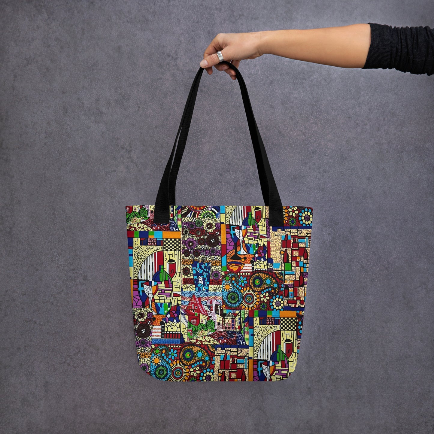 Colourful Artsy Tote Bag