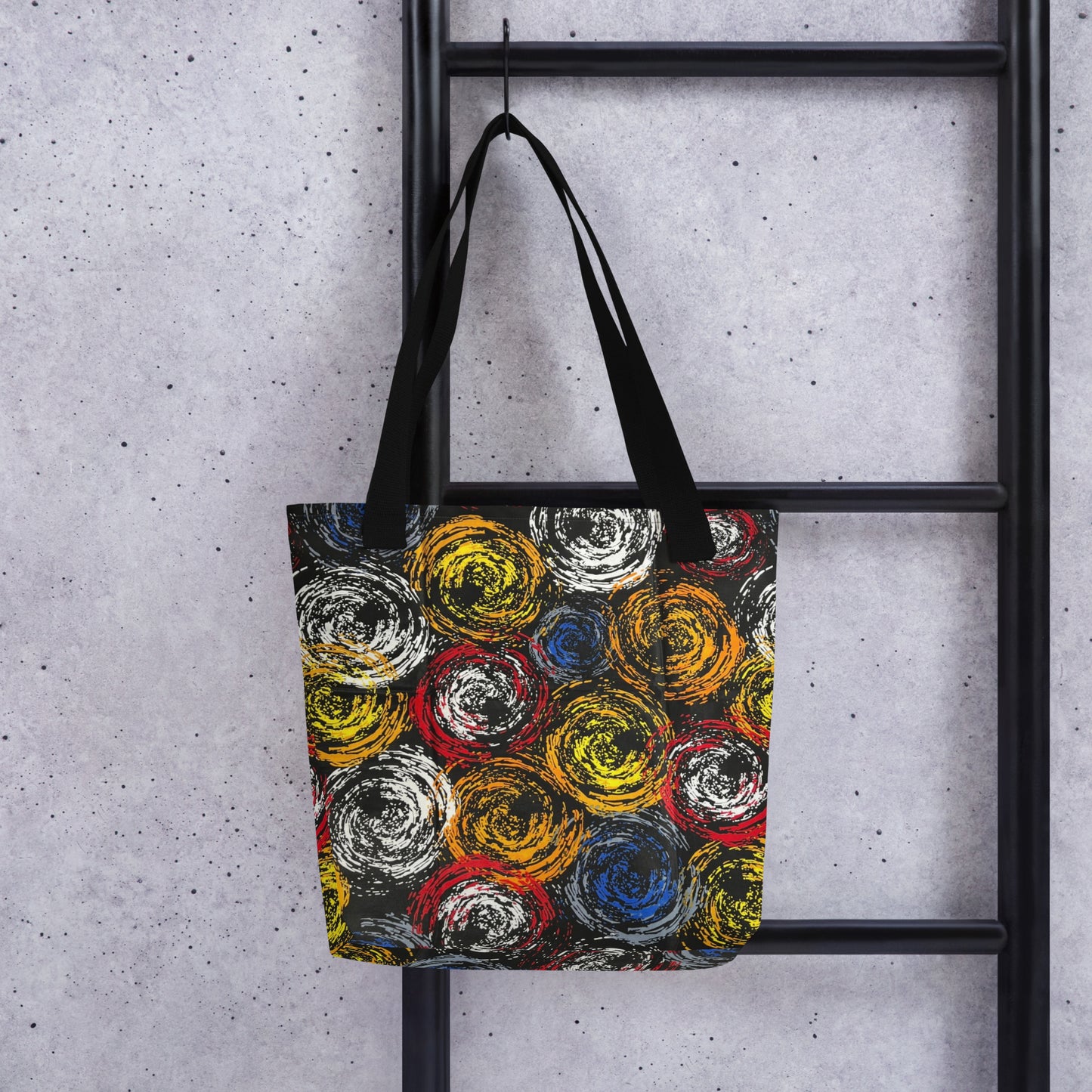 Colourful Swirls Tote Bag