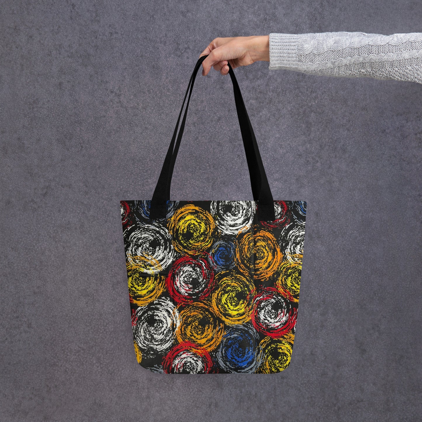 Colourful Swirls Tote Bag