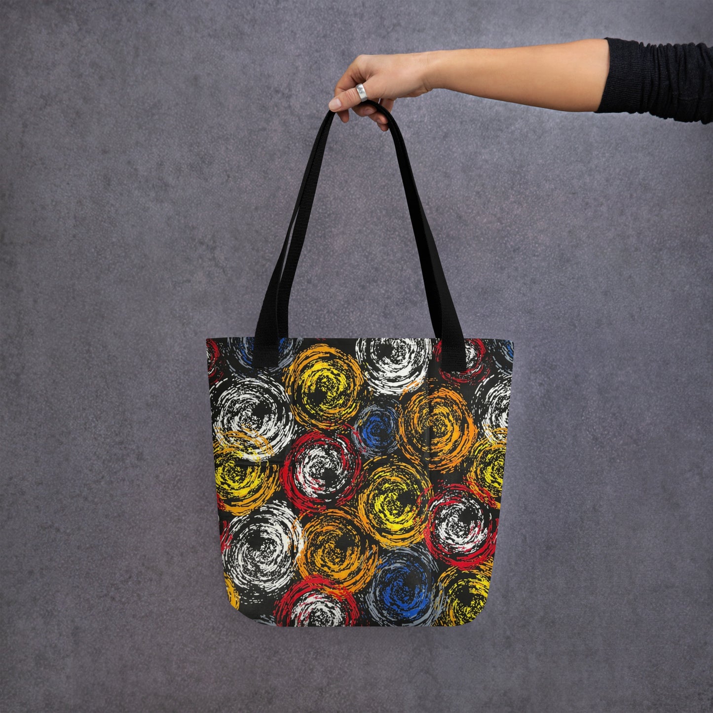 Colourful Swirls Tote Bag