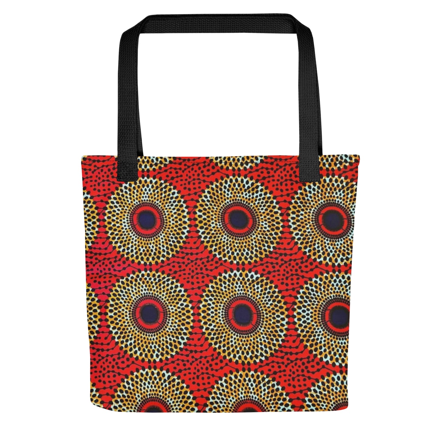 Orange Mandela Tote Bag