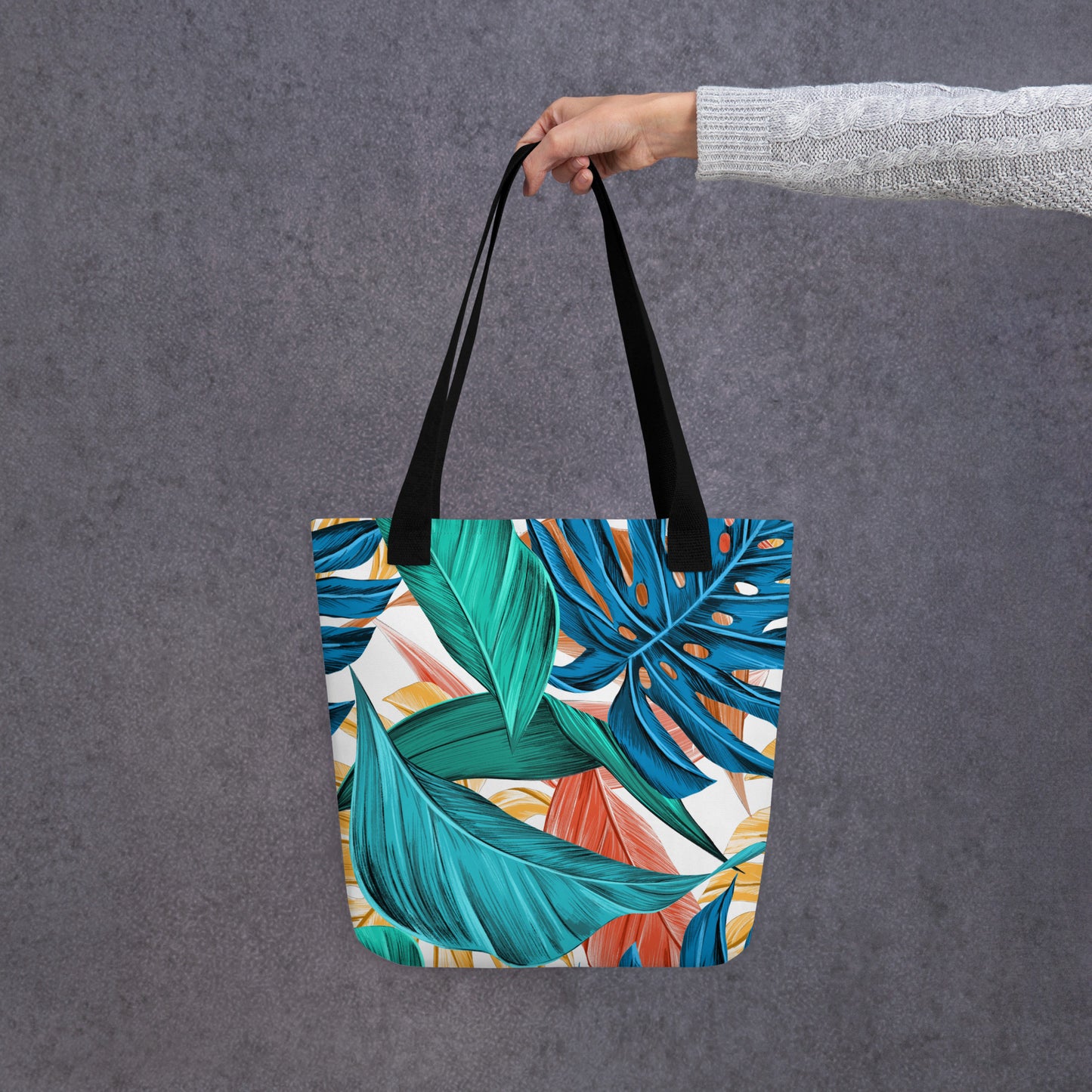 Tropical Leaves Tote Bag