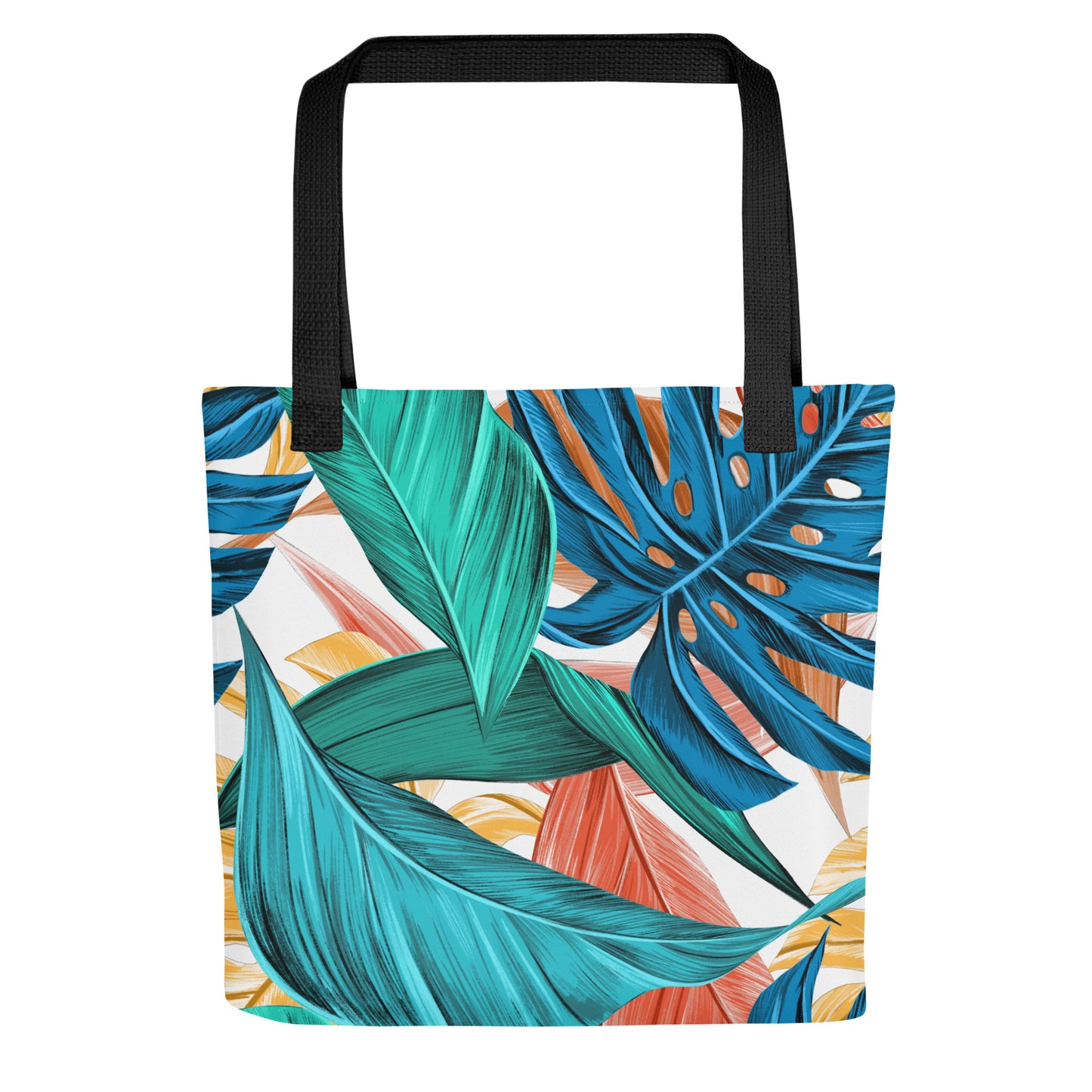 Tropical Leaves Tote Bag