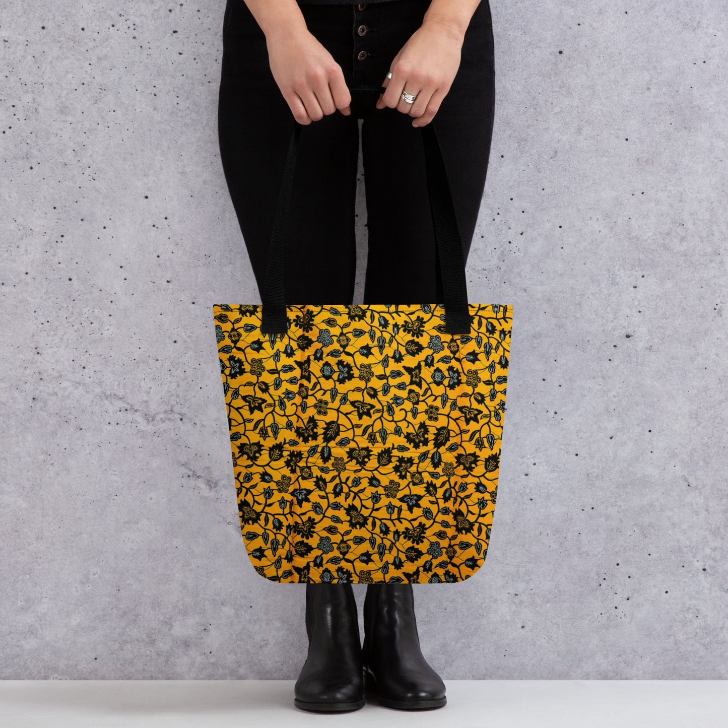 Yellow Leaves Tote Bag