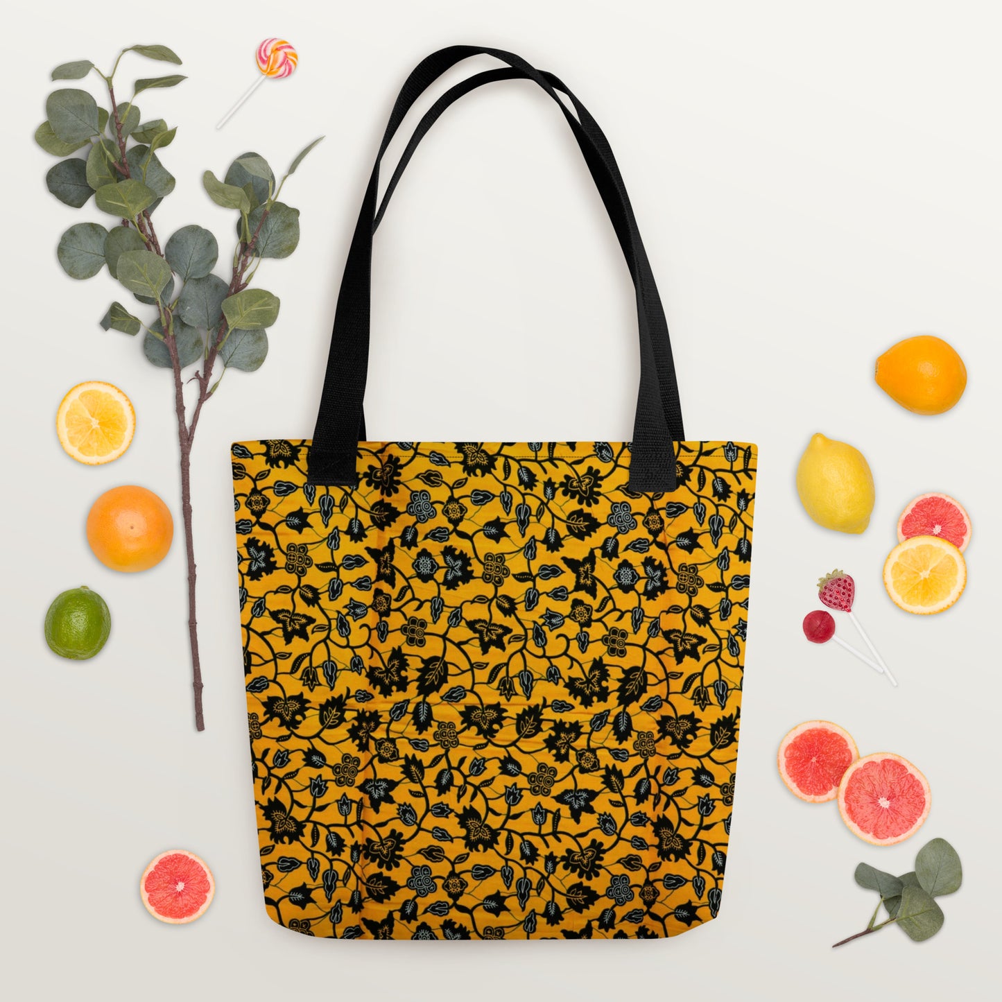 Yellow Leaves Tote Bag