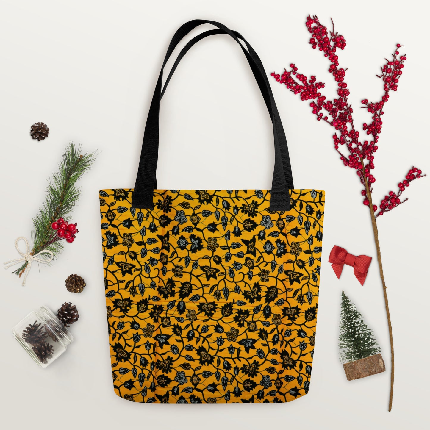 Yellow Leaves Tote Bag