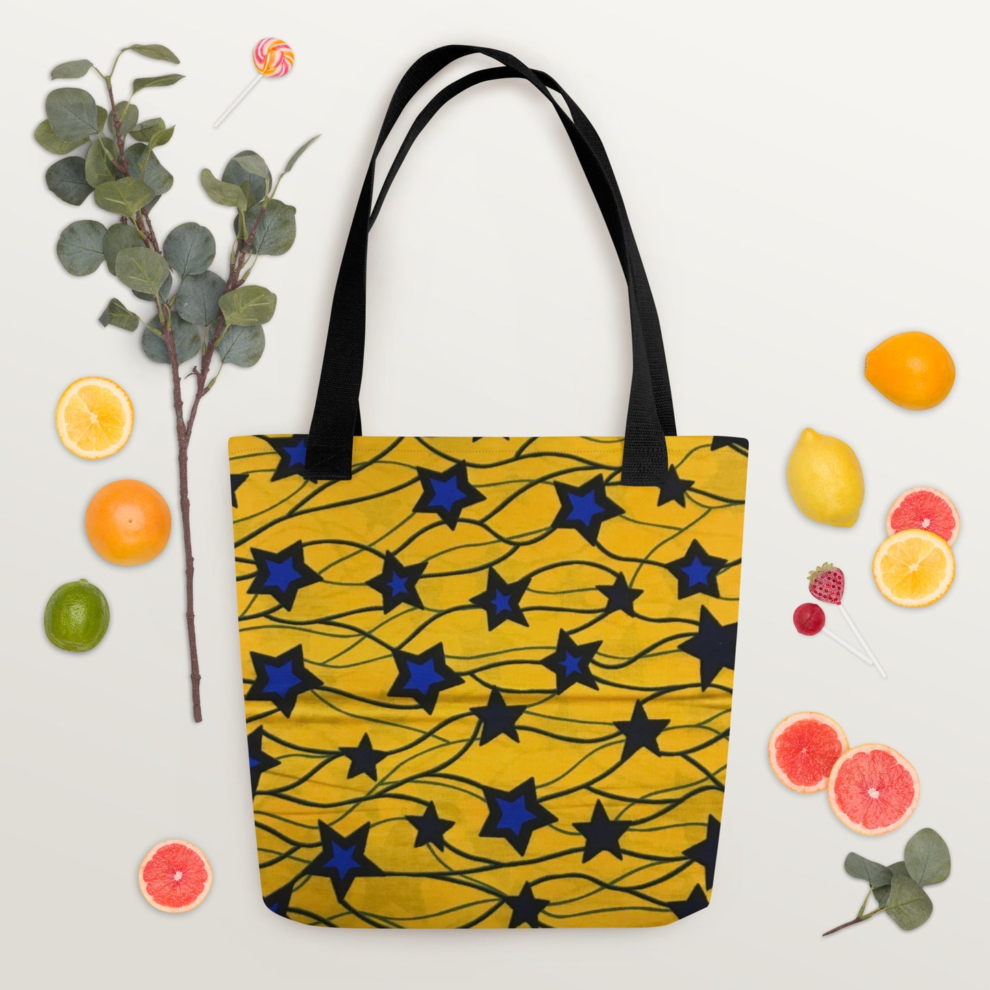 Blue Star Tote Bag