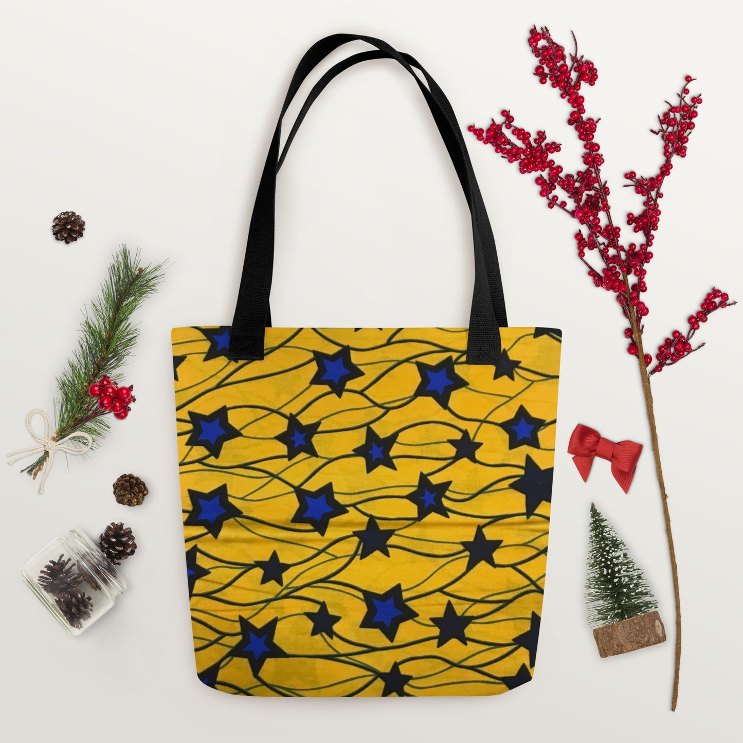 Blue Star Tote Bag