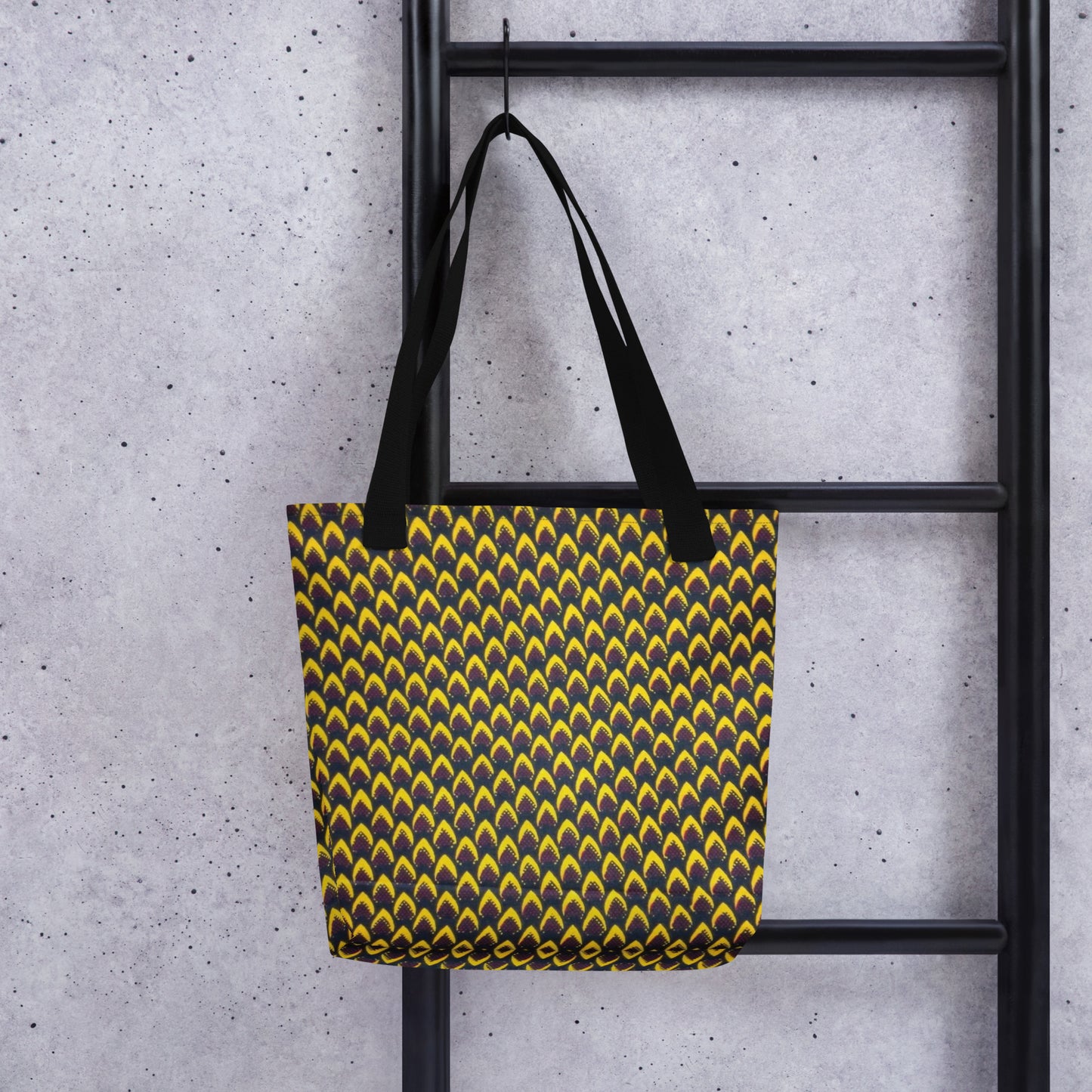 Yellow Flame Tote Bag