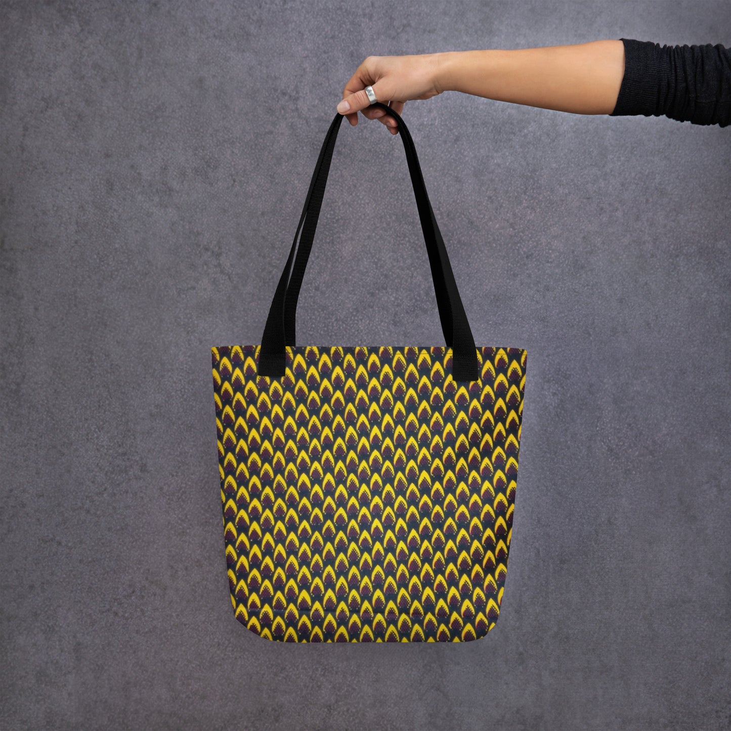 Yellow Flame Tote Bag