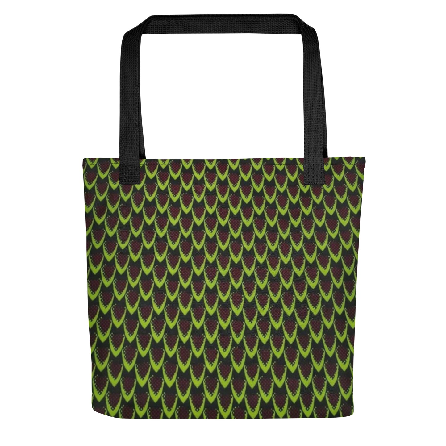 Green Flame Tote Bag