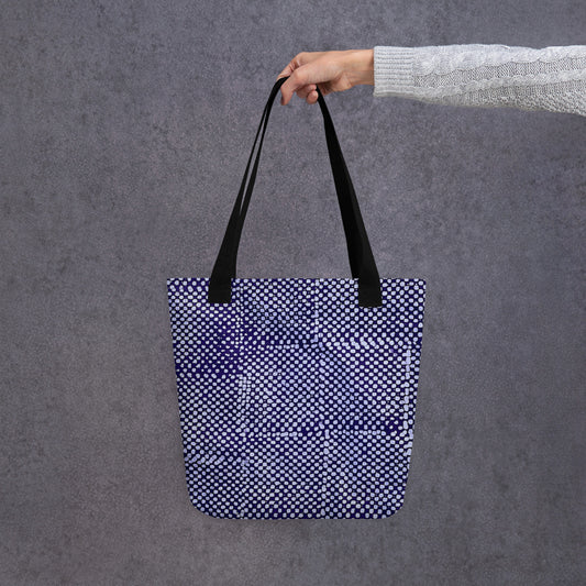 Purple Dots Tote Bag