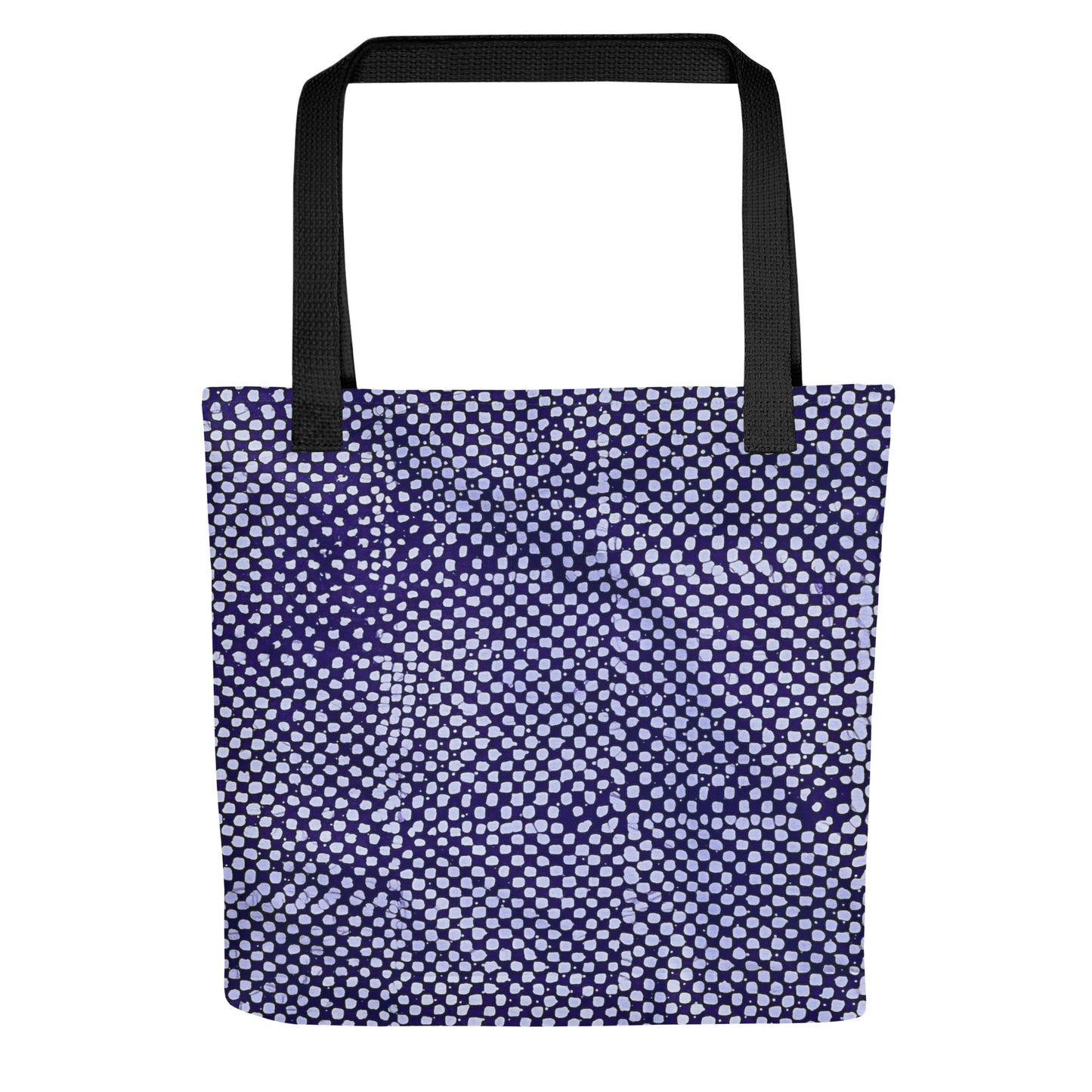 Purple Dots Tote Bag