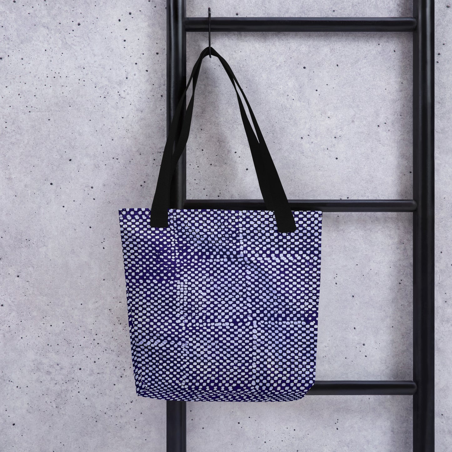 Purple Dots Tote Bag