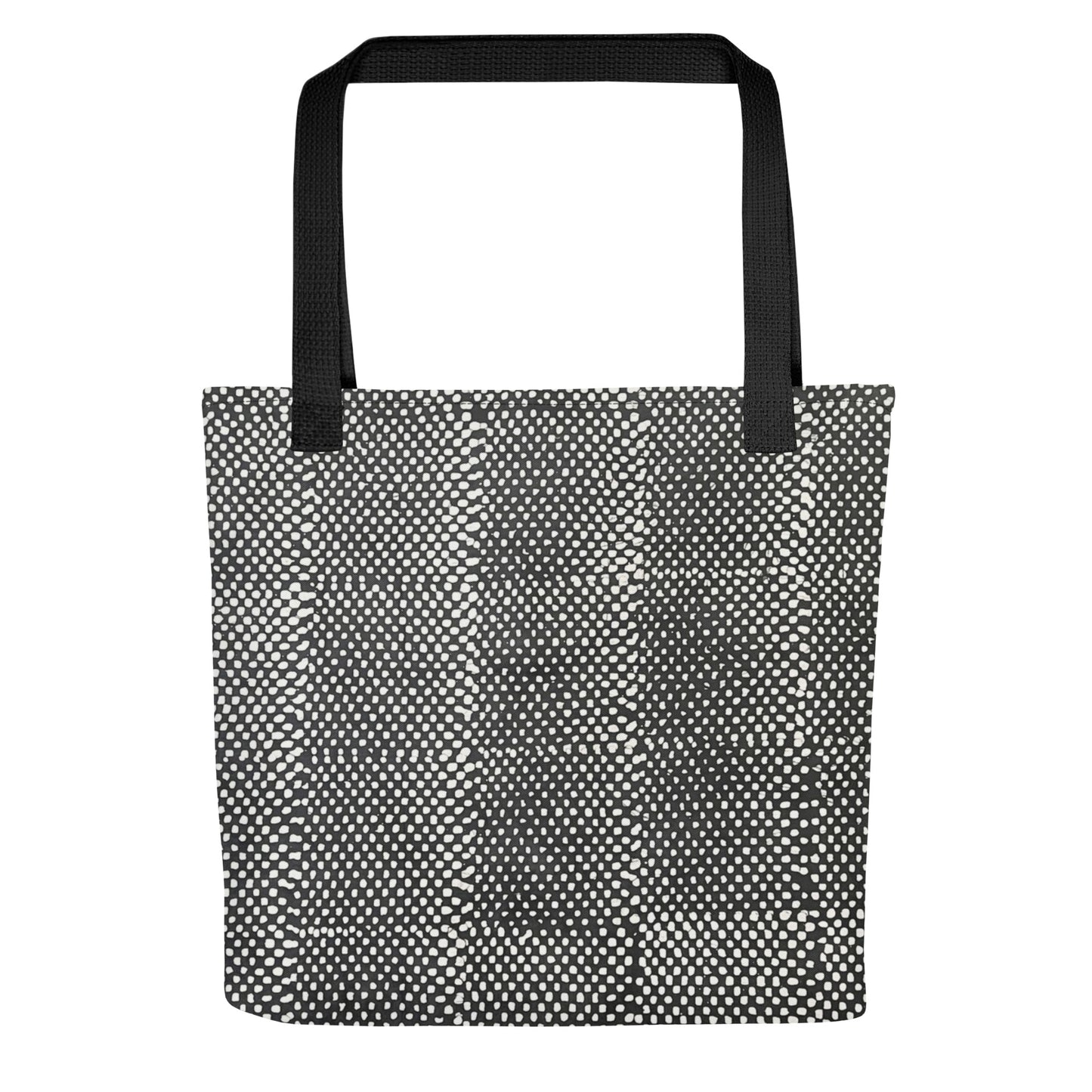 Black & White Dots Tote Bag