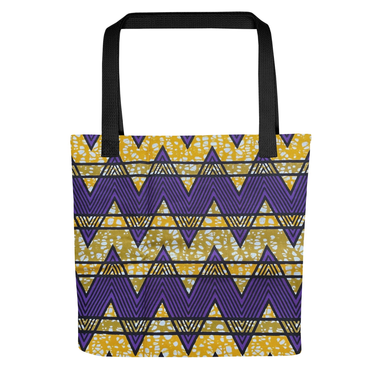 Purple Yellow Tote Bag