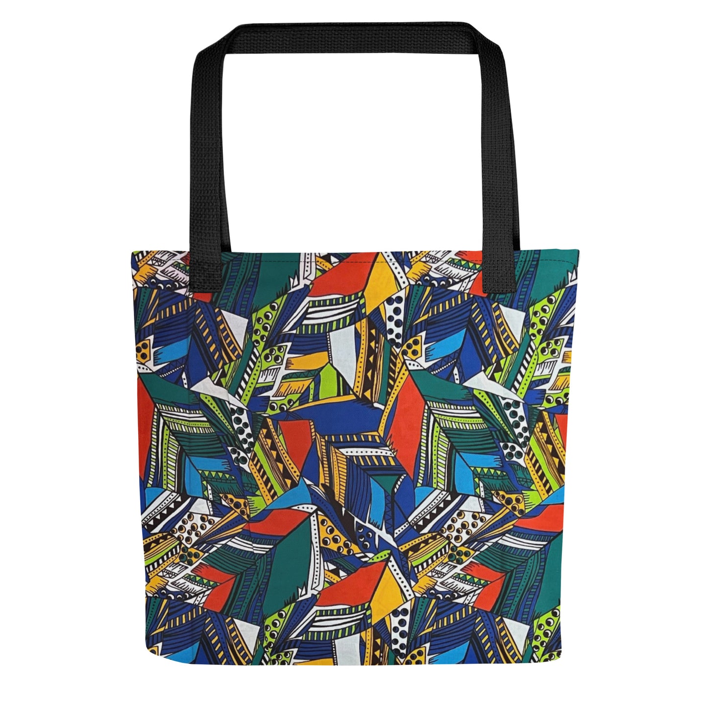 Multicolour Shapes Tote Bag