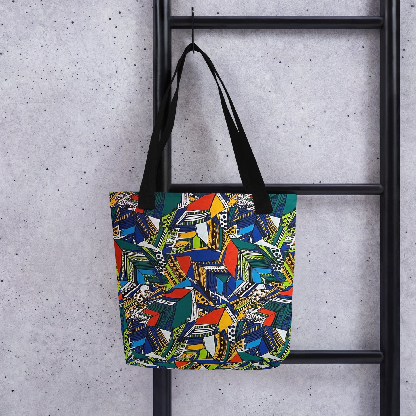 Multicolour Shapes Tote Bag