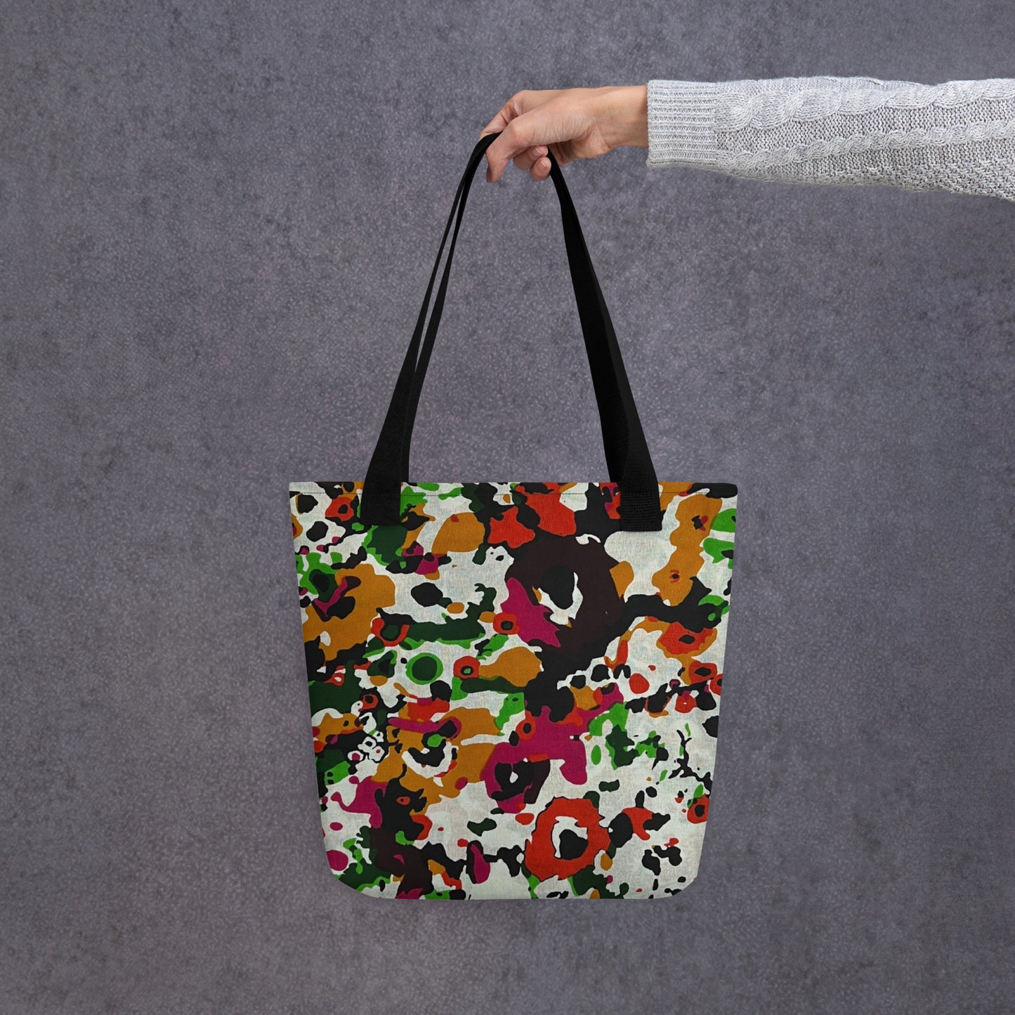 Multicolour Paint Tote Bag