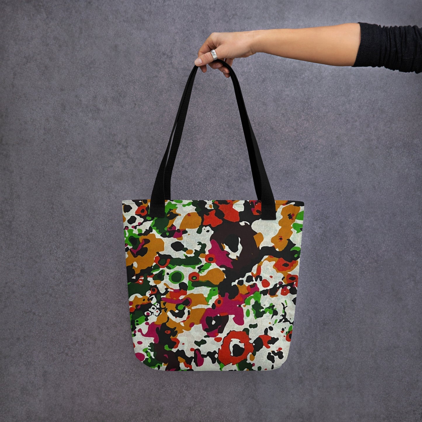 Multicolour Paint Tote Bag