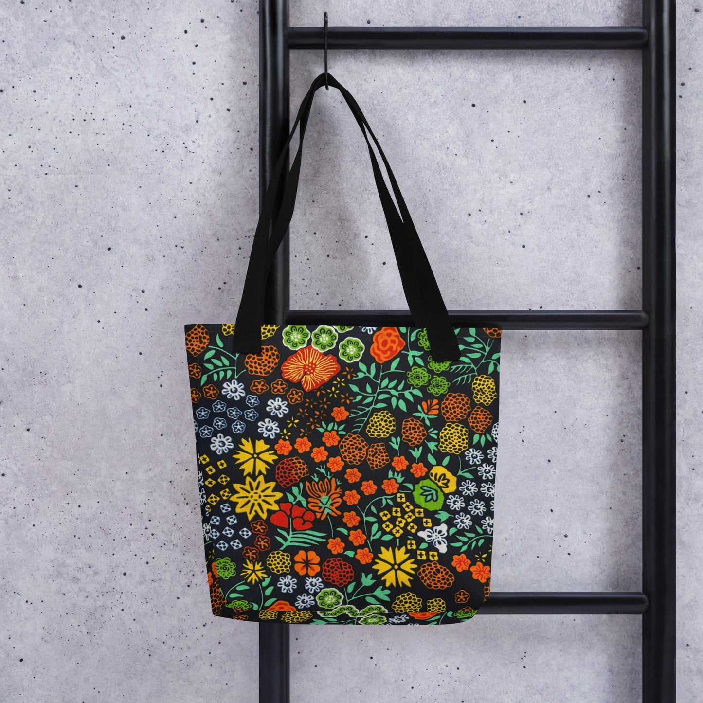 Multicolour Floral Tote Bag