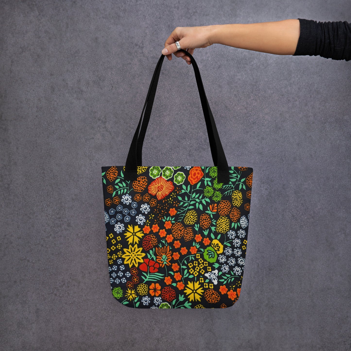 Multicolour Floral Tote Bag