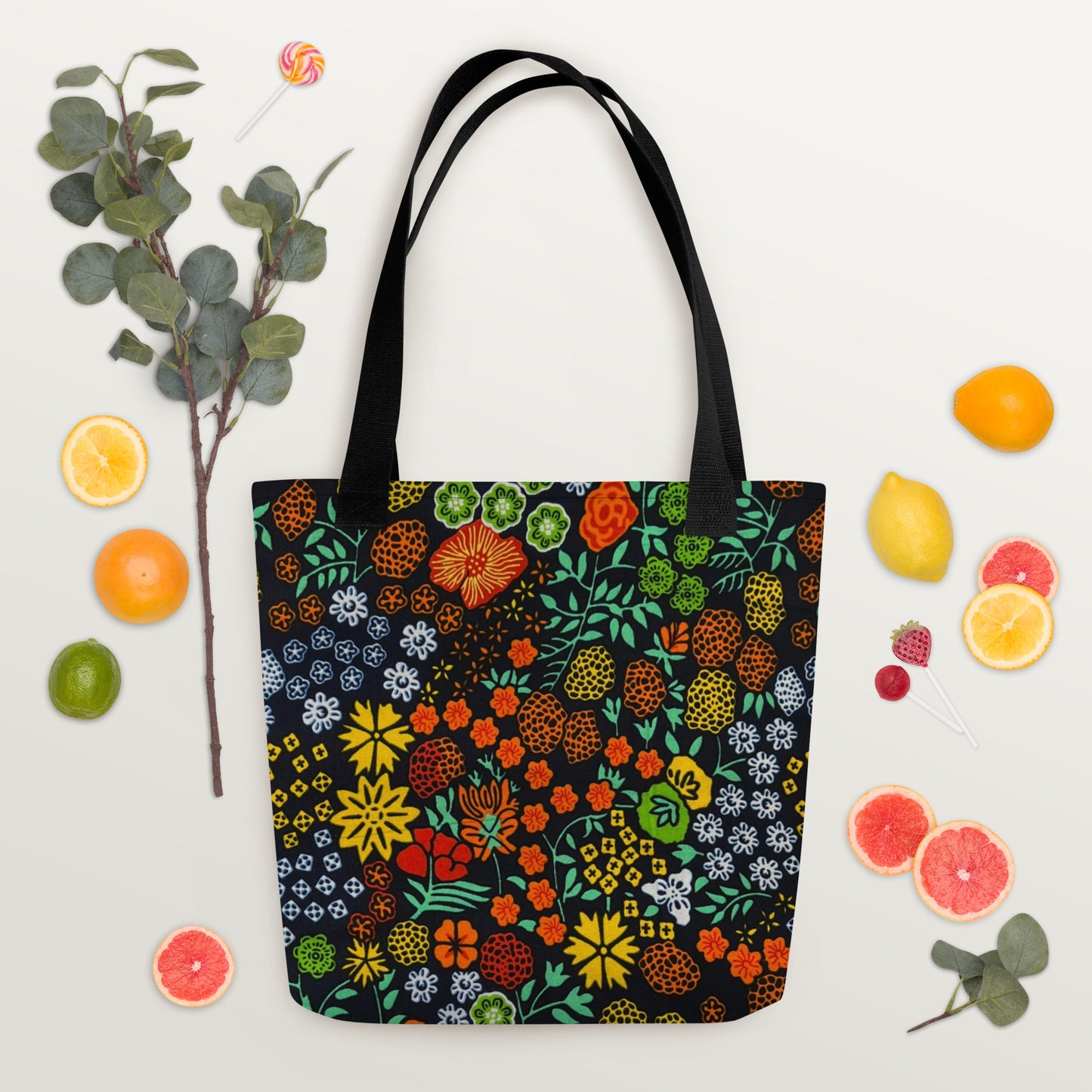 Multicolour Floral Tote Bag