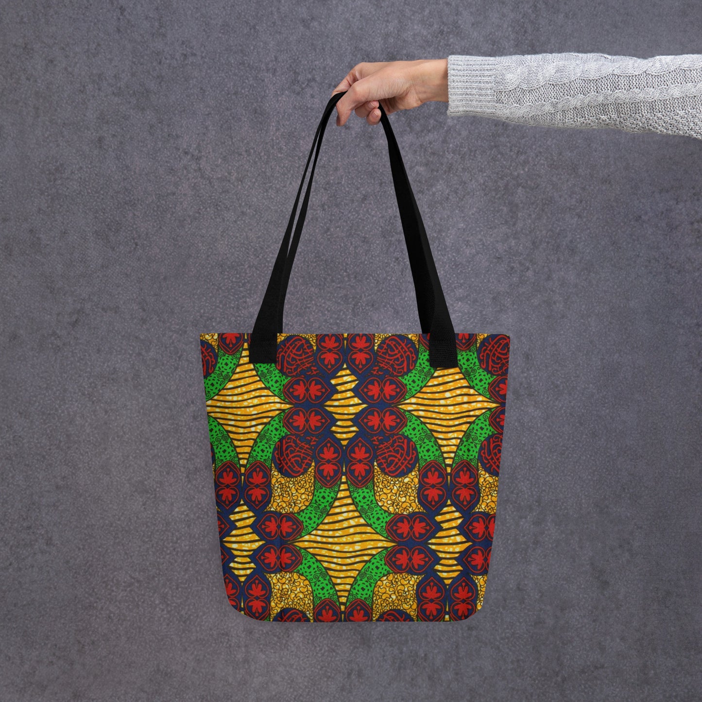 Multicolour Abstract Tote Bag