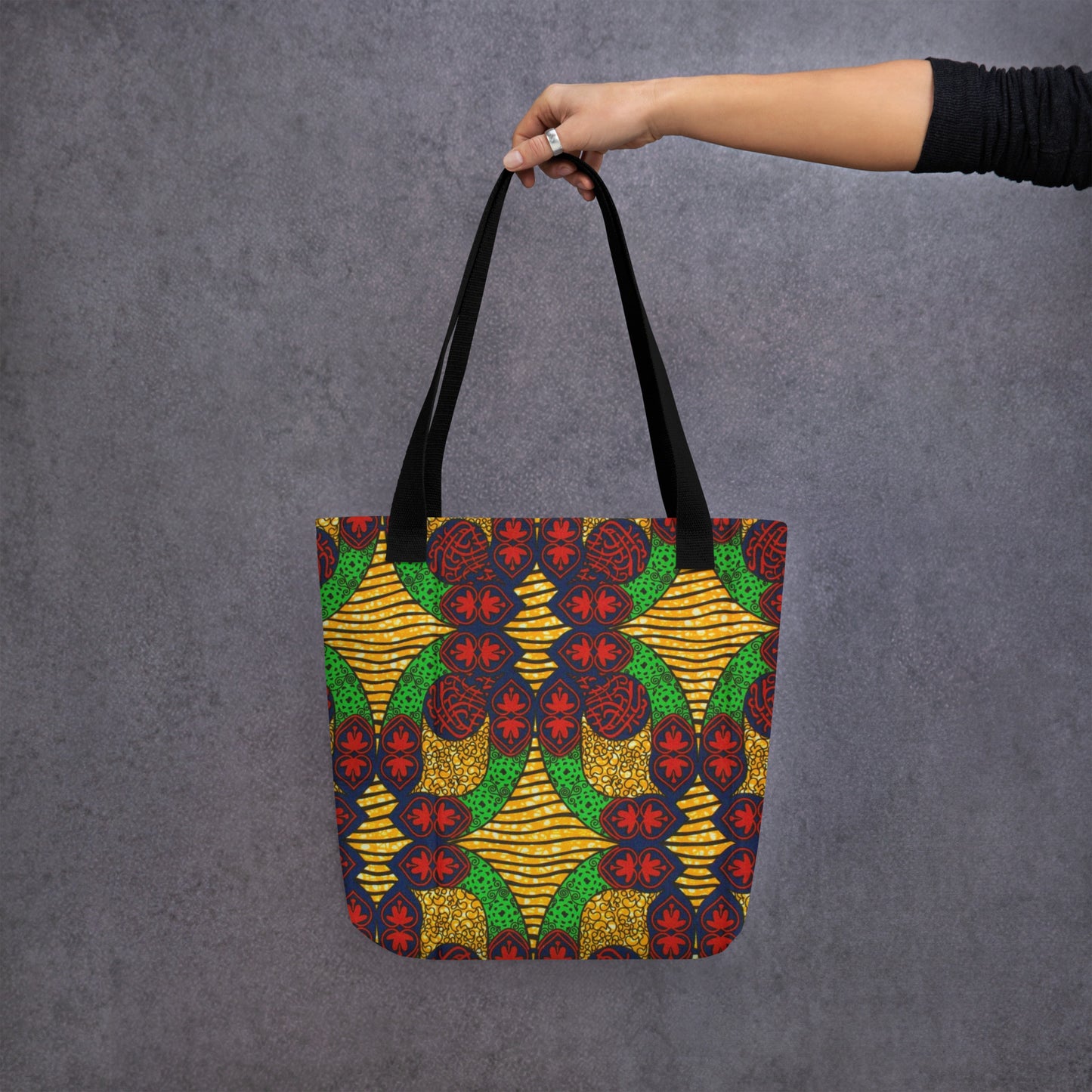 Multicolour Abstract Tote Bag