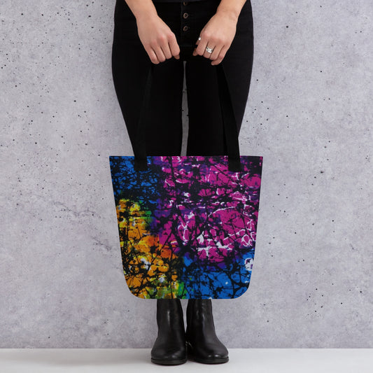 Multicolour Dye Tote Bag