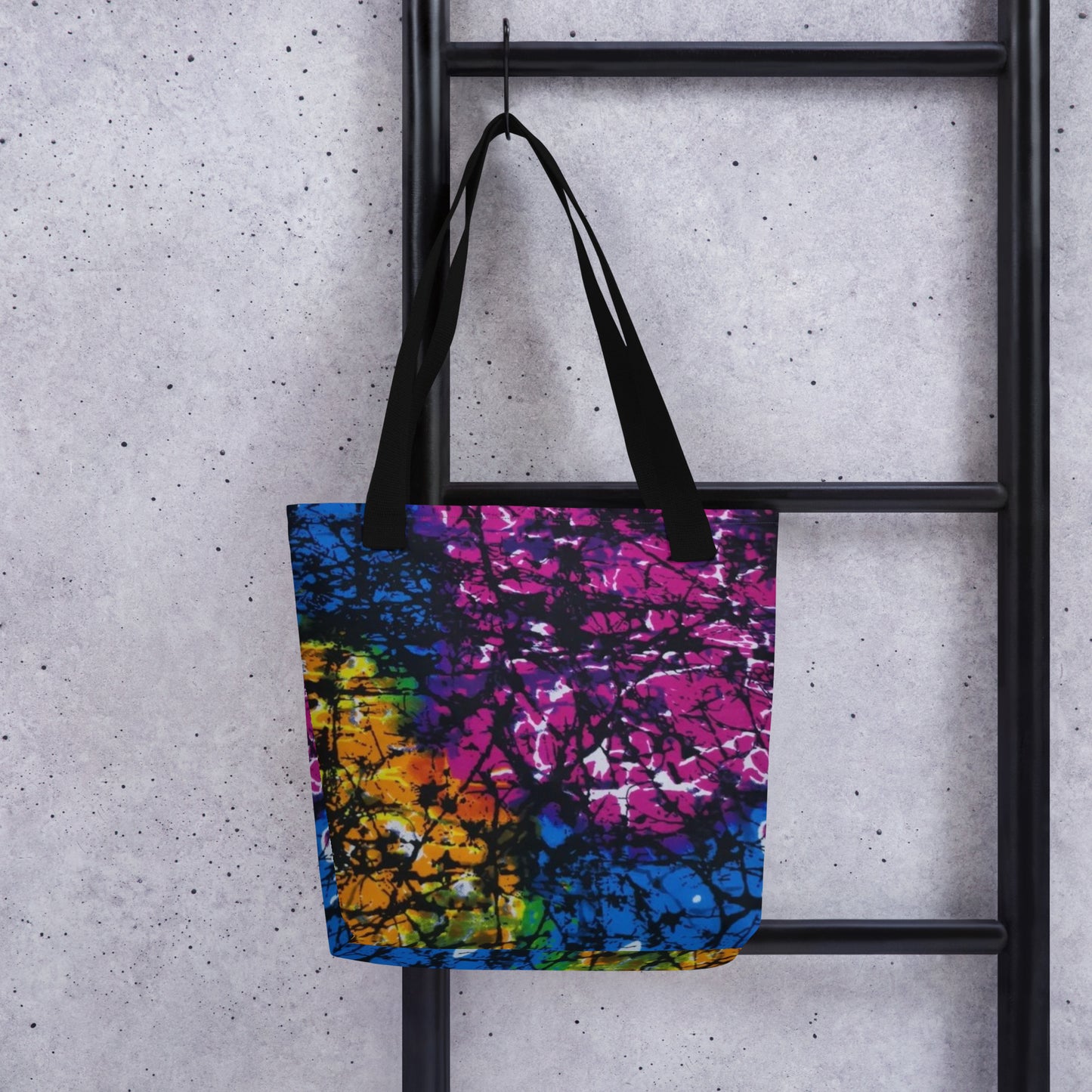 Multicolour Dye Tote Bag