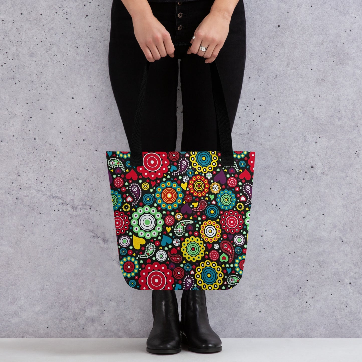 Multicolour Bloom Tote Bag