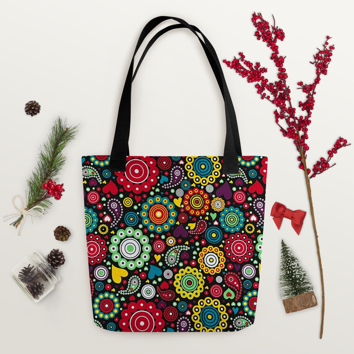 Multicolour Bloom Tote Bag