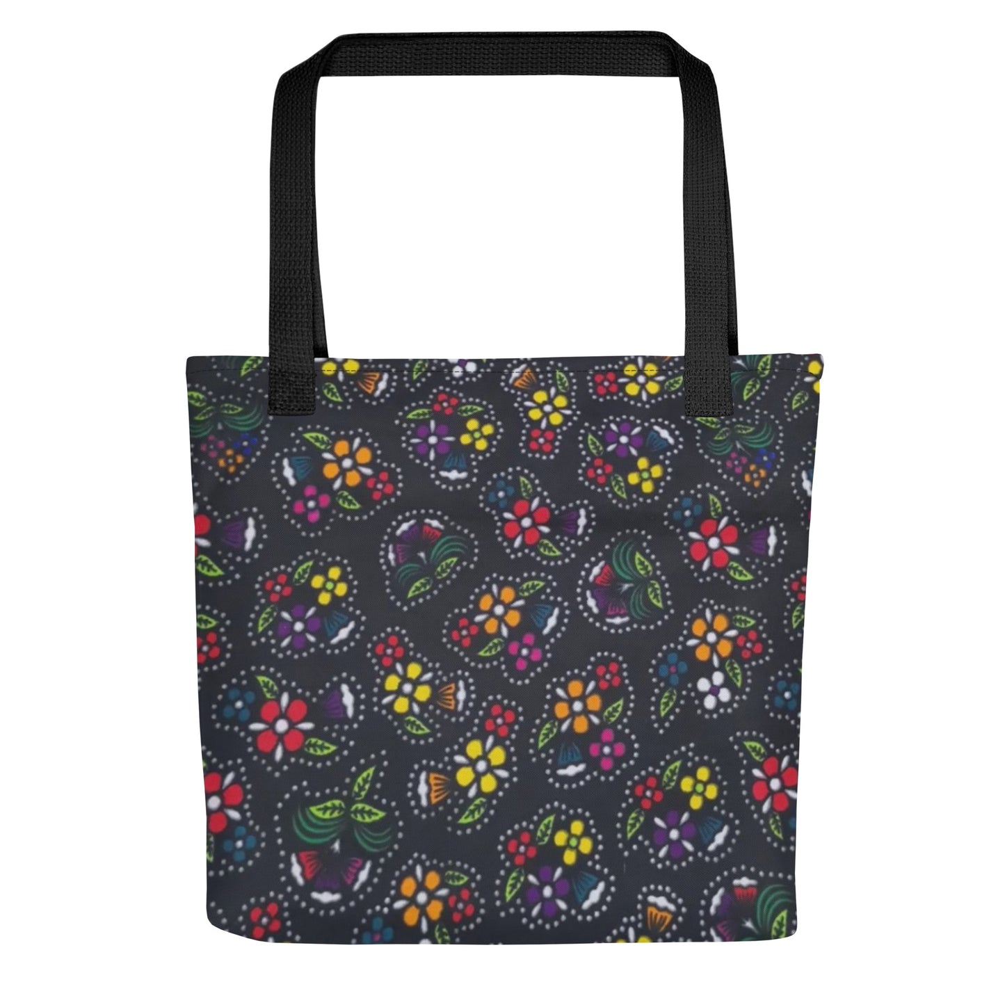 Multicolour Dark Tote Bag