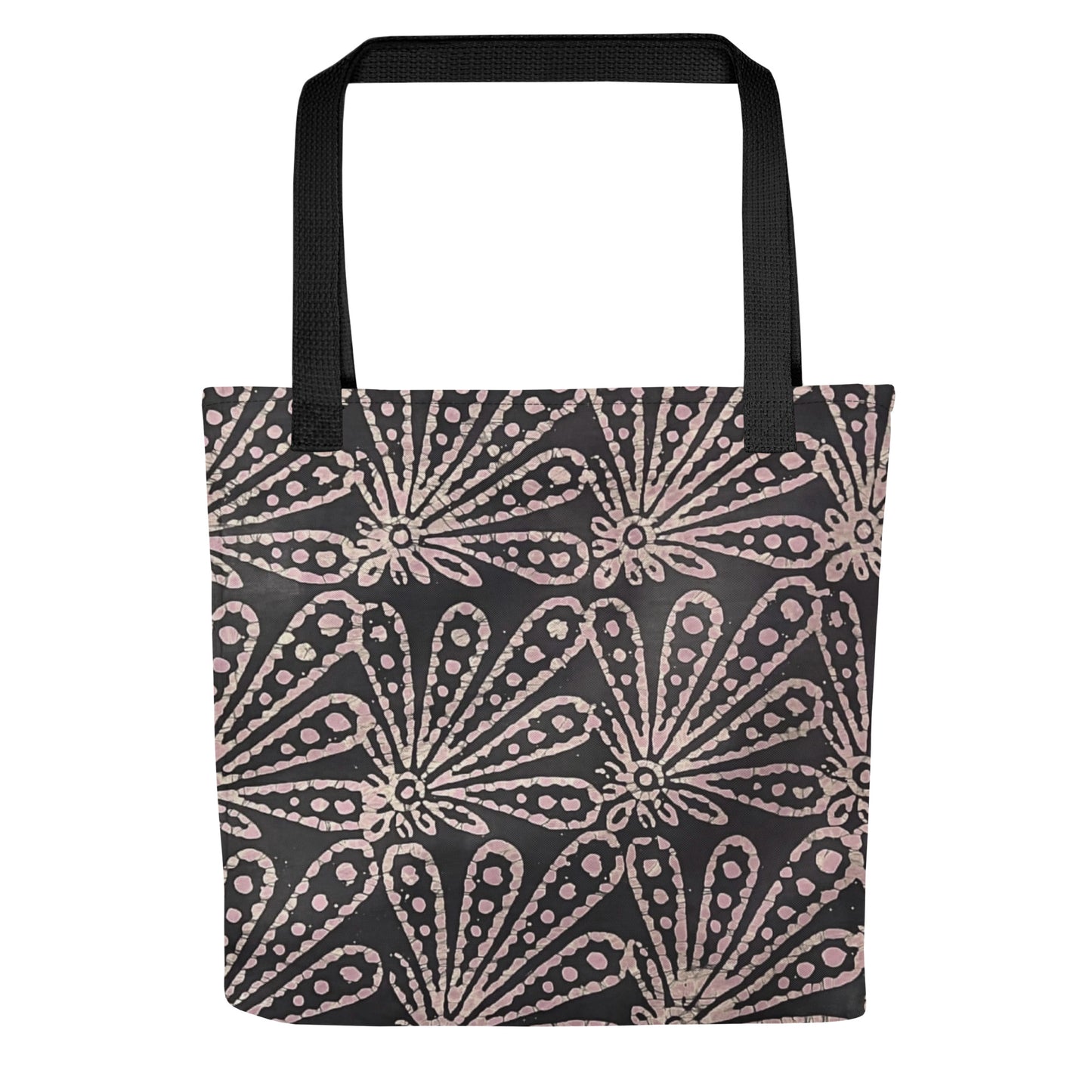 Pale Pink Floral Tote Bag