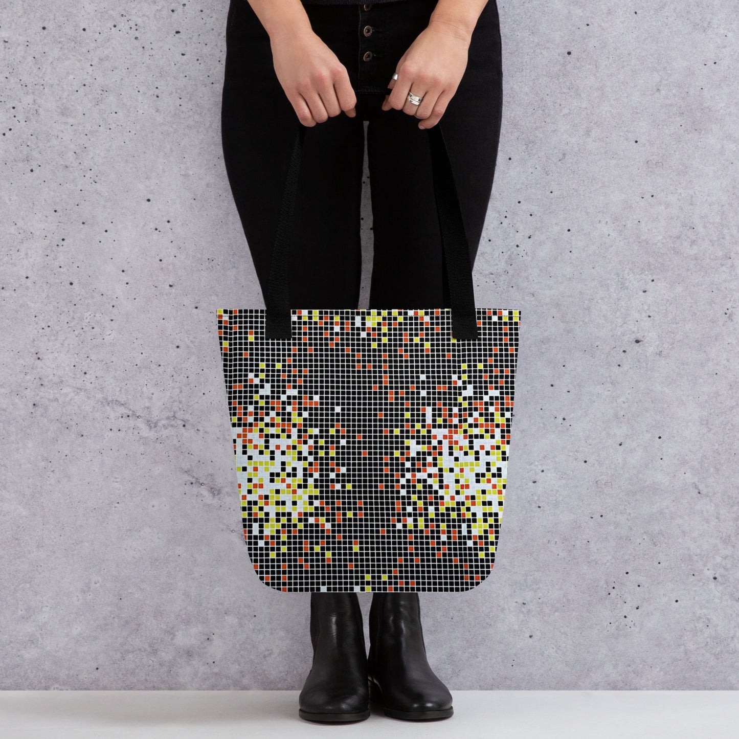 Graphic Square Tote Bag