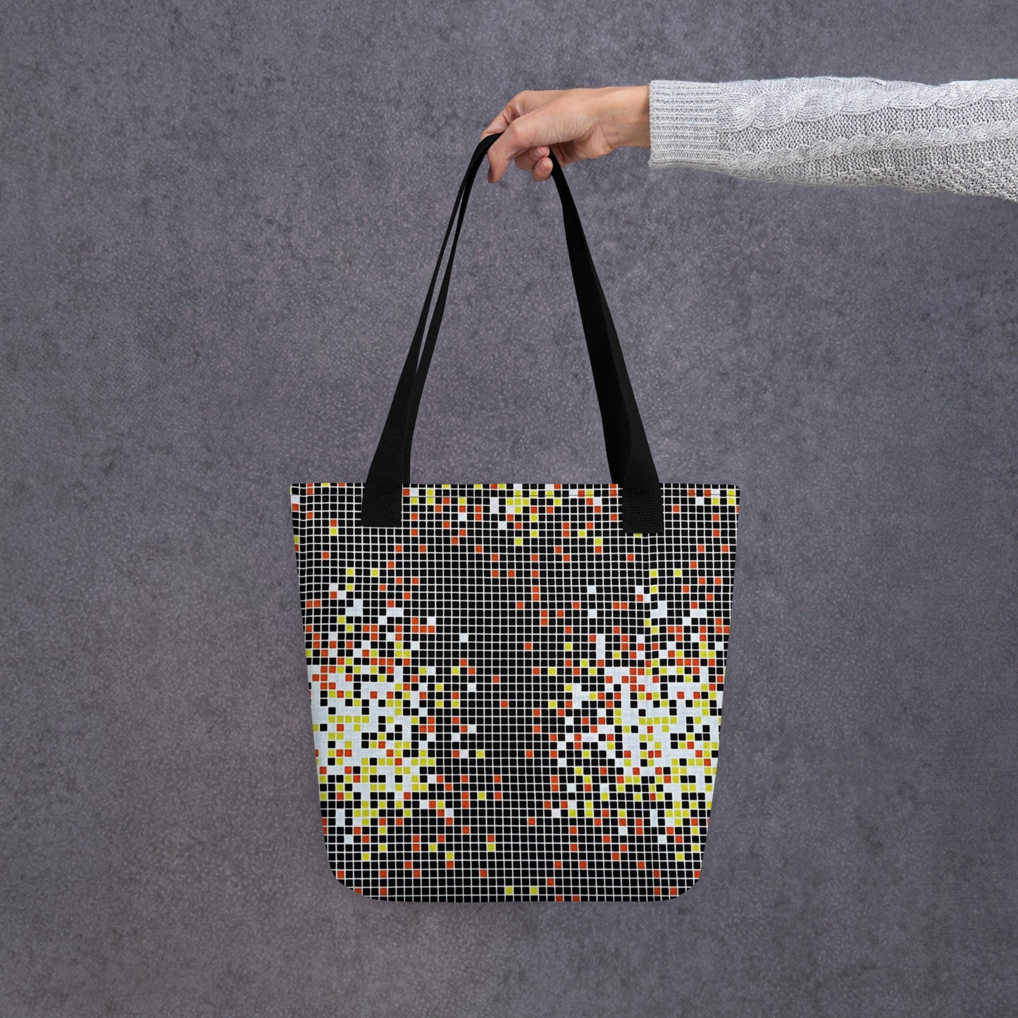 Graphic Square Tote Bag