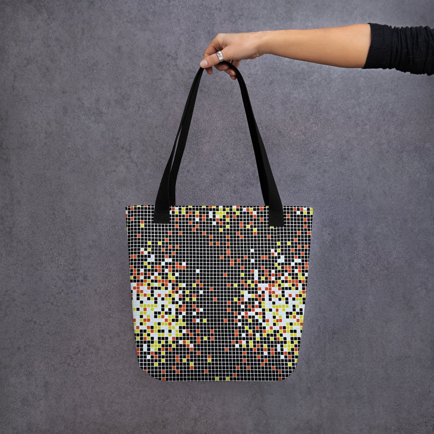 Graphic Square Tote Bag