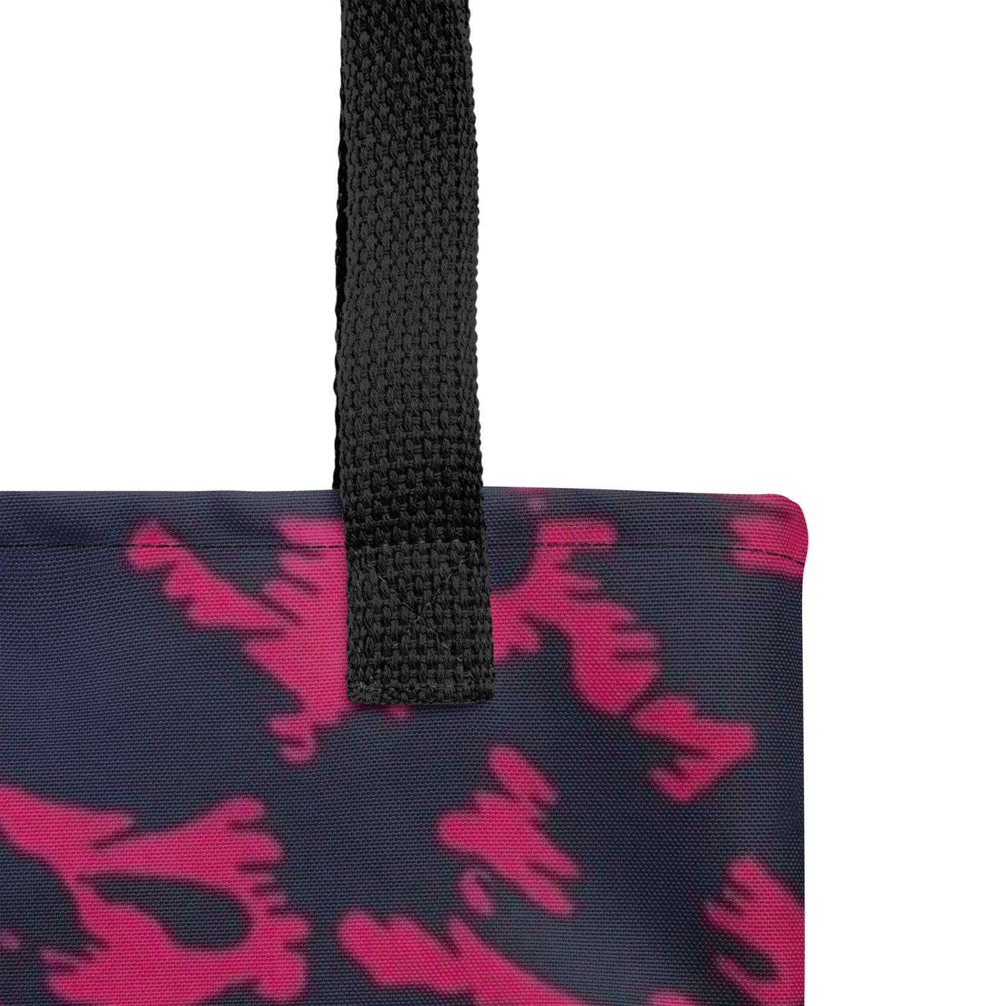 Pink Leopard Tote Bag