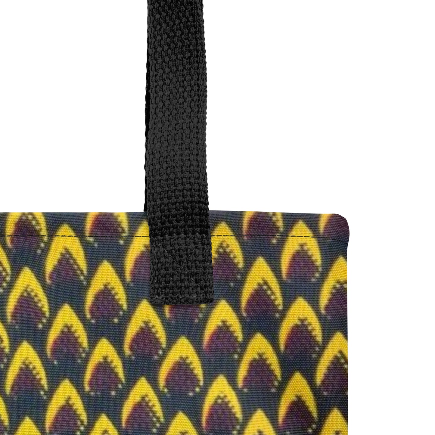 Yellow Flame Tote Bag