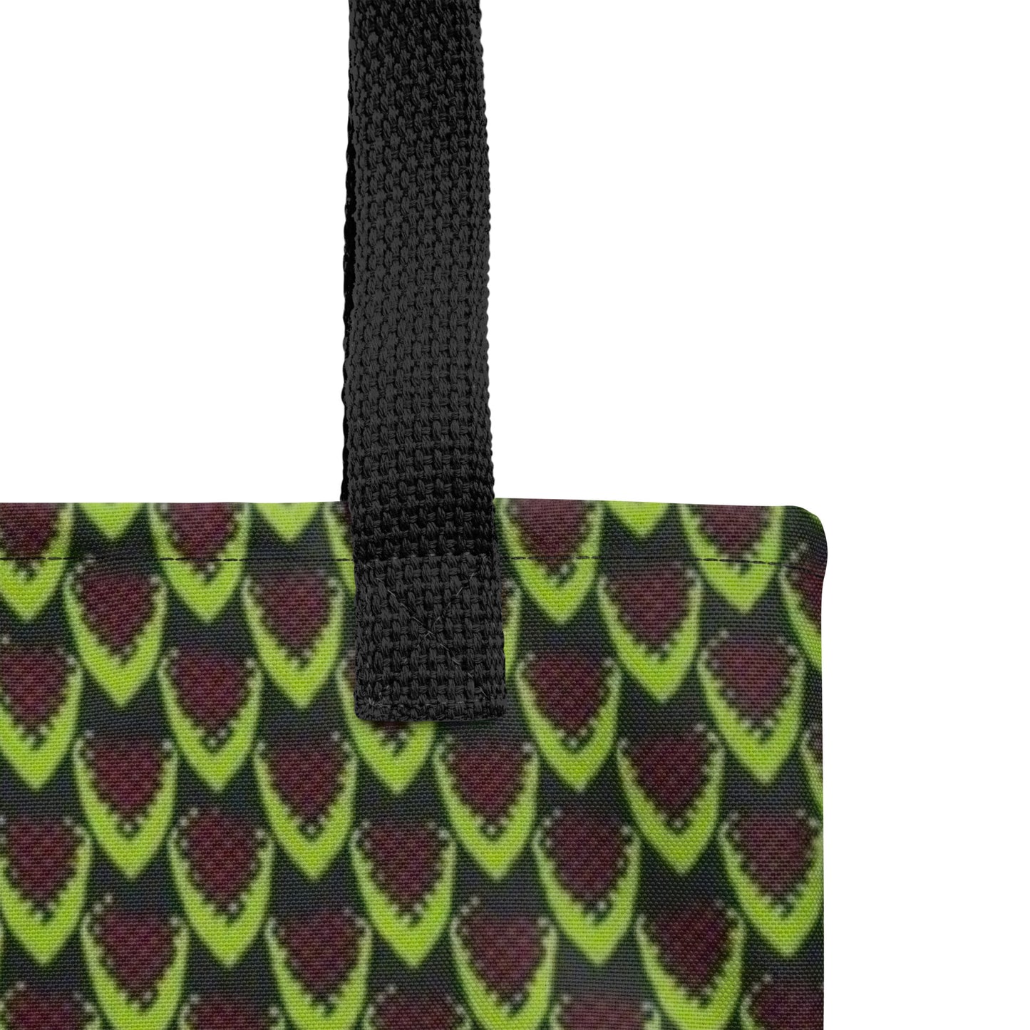 Green Flame Tote Bag