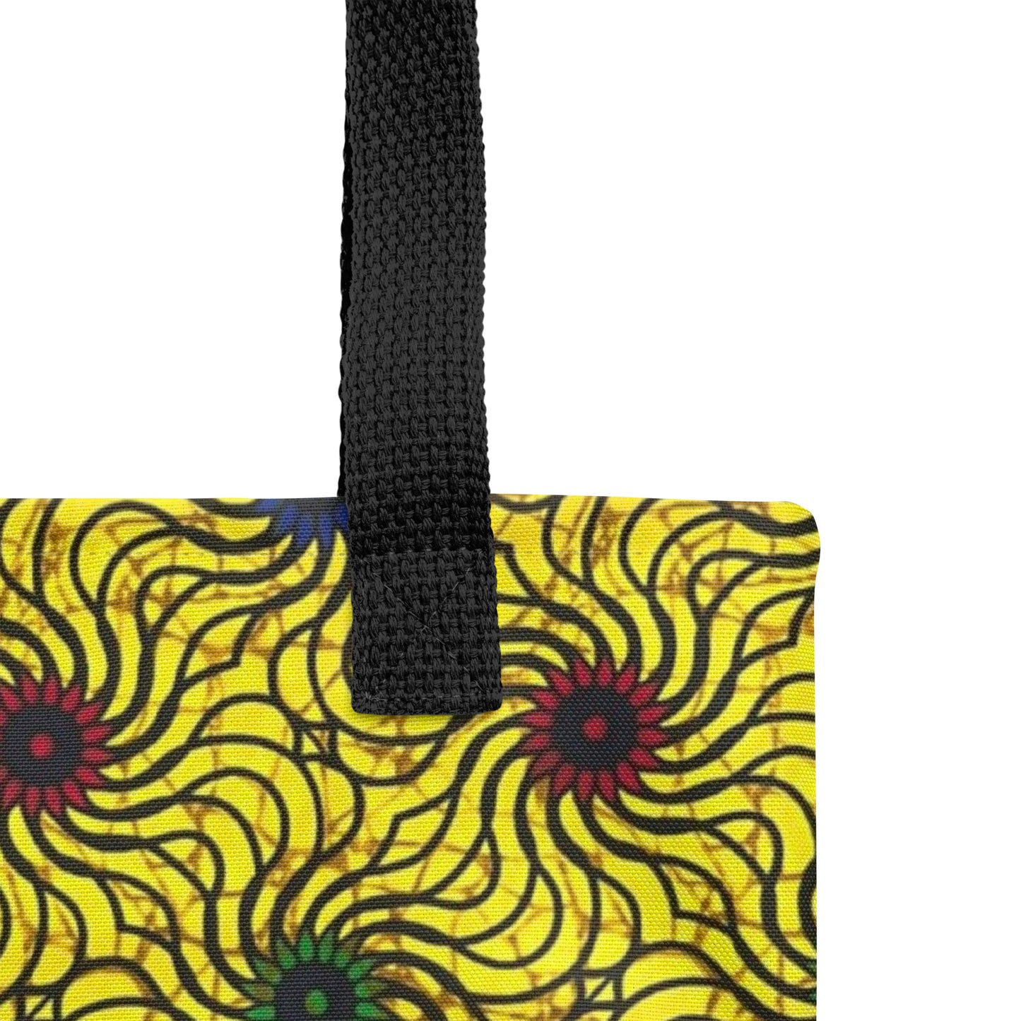 Multicolour Yellow Tote Bag