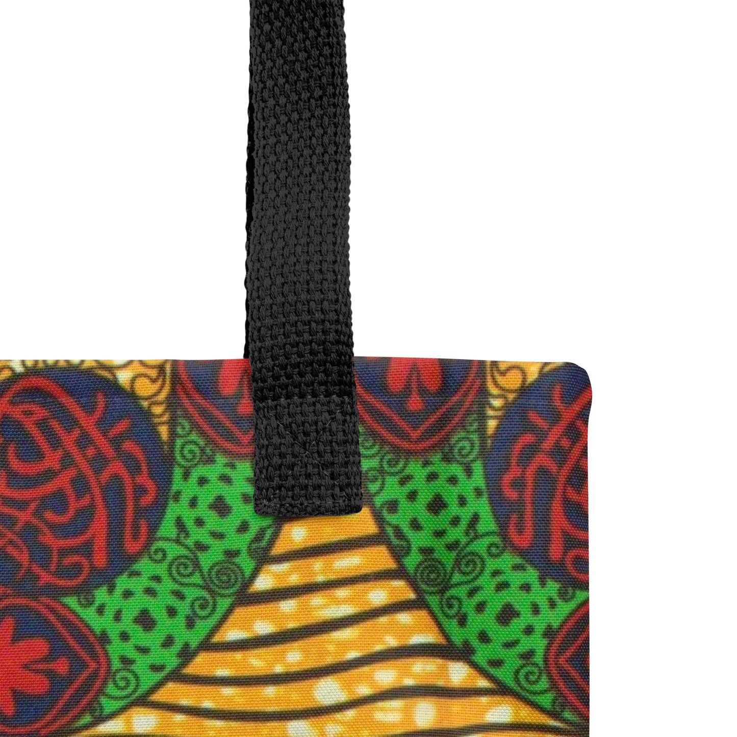 Multicolour Abstract Tote Bag