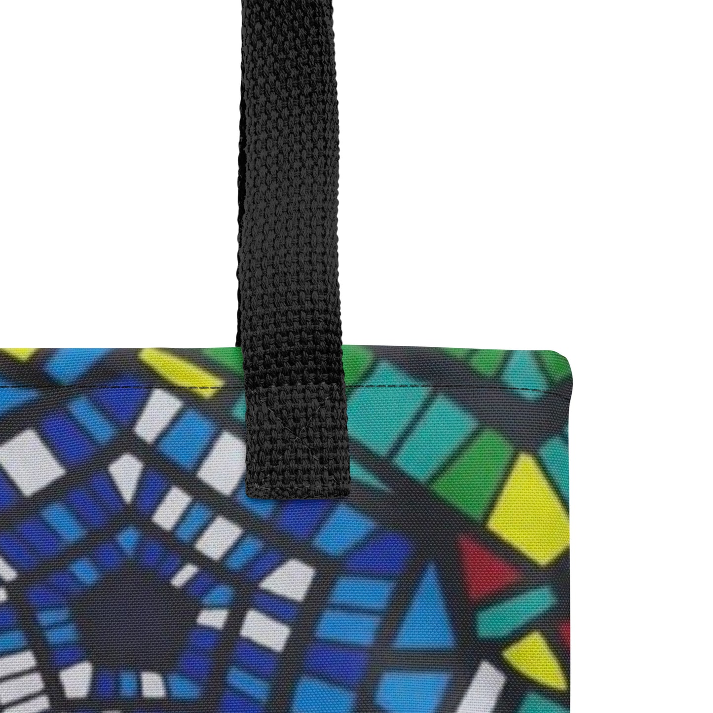 Multicolour Pentagon Tote Bag