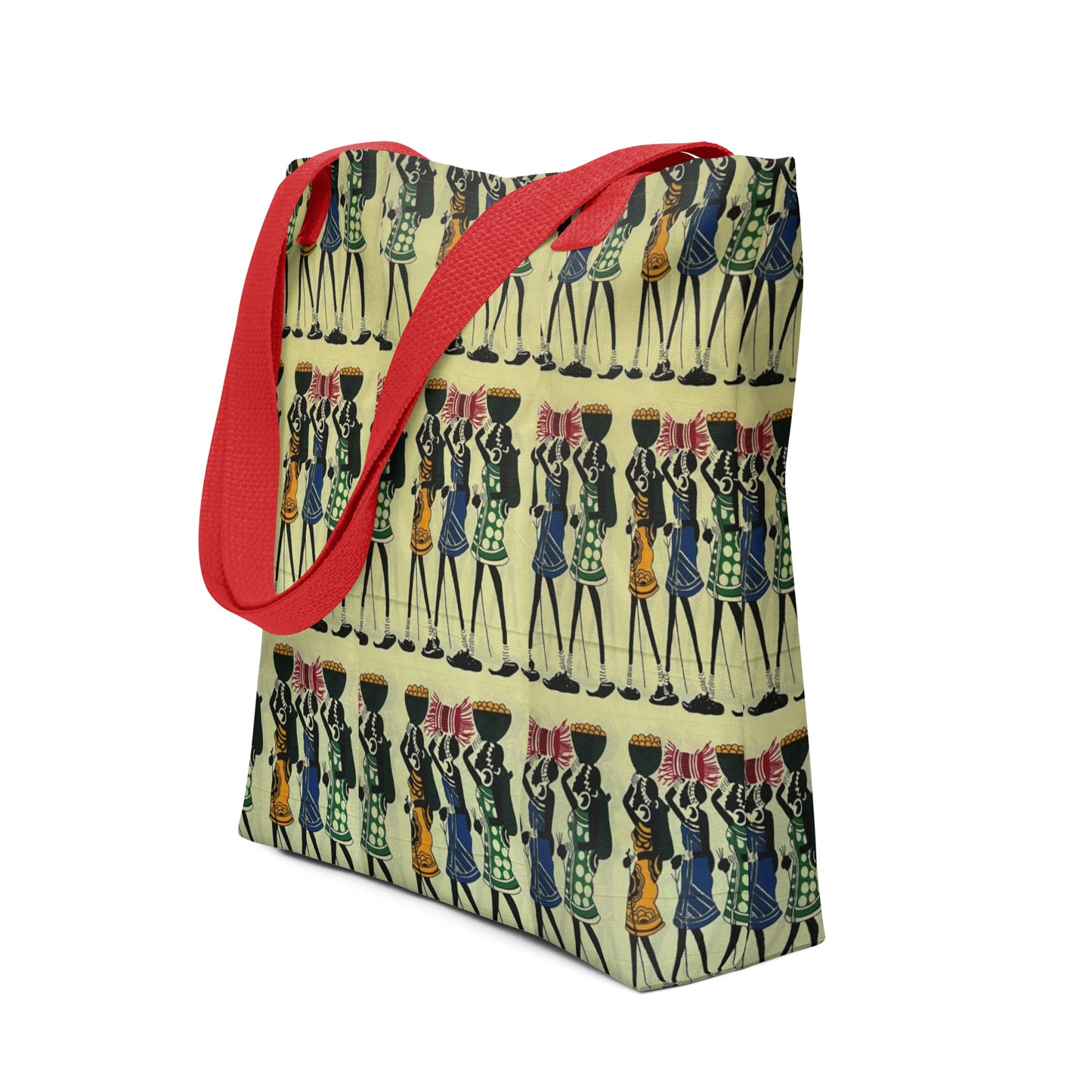 Women Art Ankara Tote Bag